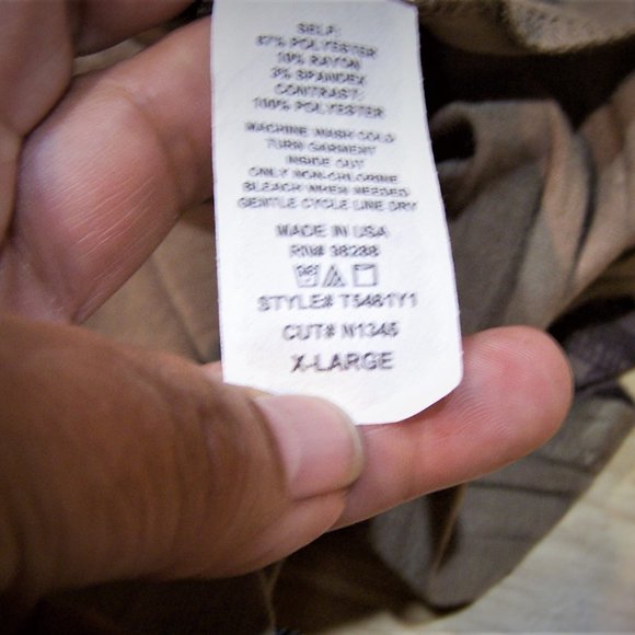 Cal Style Hi Low XL Blouse Mauve/Browns/Pink - Picture 7 of 7